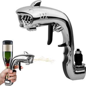 Champagne Wine Bottle Beer Dispenser Sprayer Gun Champagne Gun Shooter Night1Gun